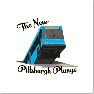 Pittsburgh Bus - the new Pittsburgh Plunge Posters and Art